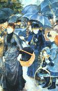 Pierre Renoir Umbrellas USA oil painting artist